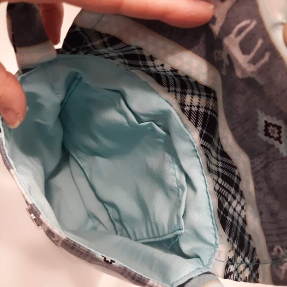 NEW Woodland Creatures Western print Crossbody Pouch Purse bag Flip Top Sling - Picture 12 of 12